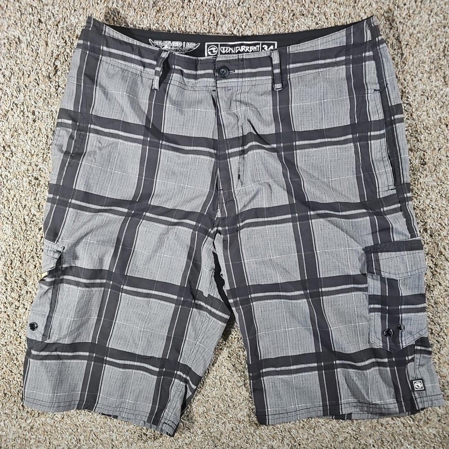 Ocean Current Featherlite Amphibious Hybrid Board Shorts 34