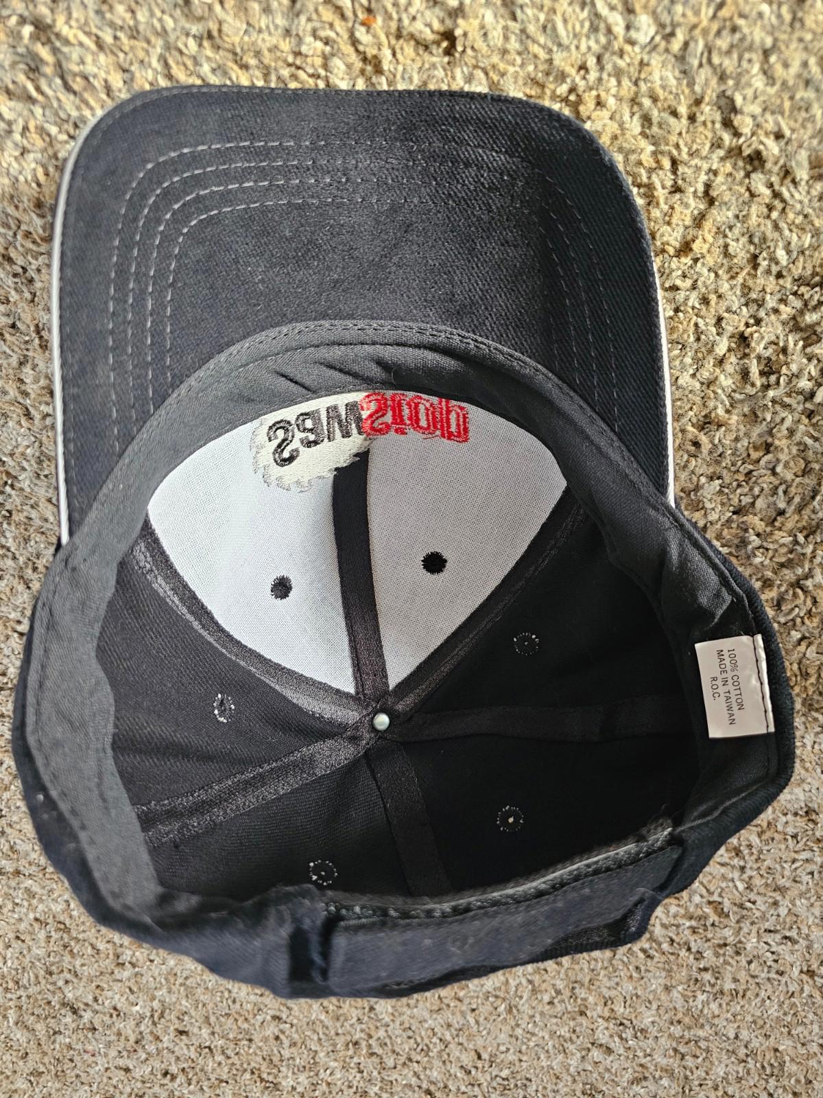 SAWSTOP Adjustable Black Embroidered Logo Hat Saw Stop
