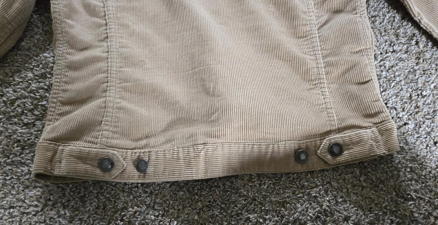 Eddie Bauer Cordoroy XS Jacket With Buttons