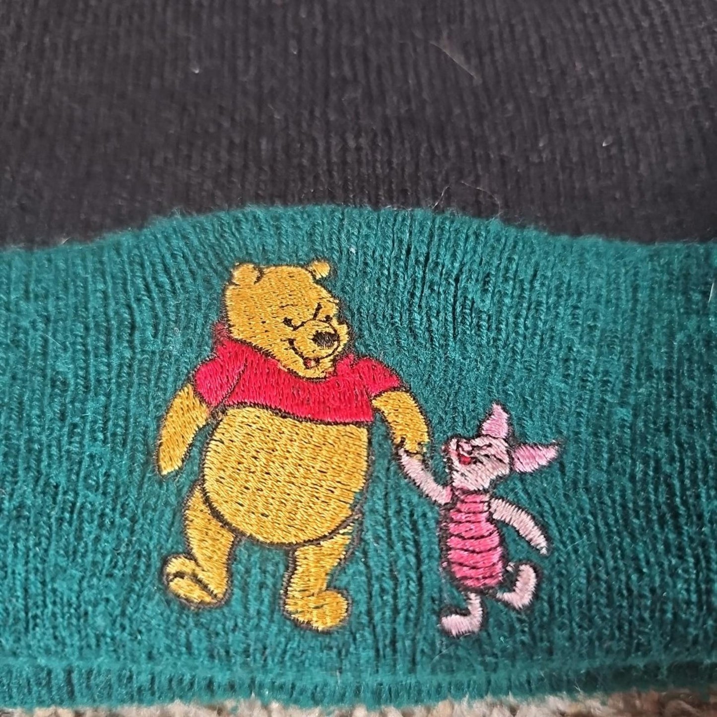 Disney POOH PIGLET Winter Beanie Hat 100% Acrylic