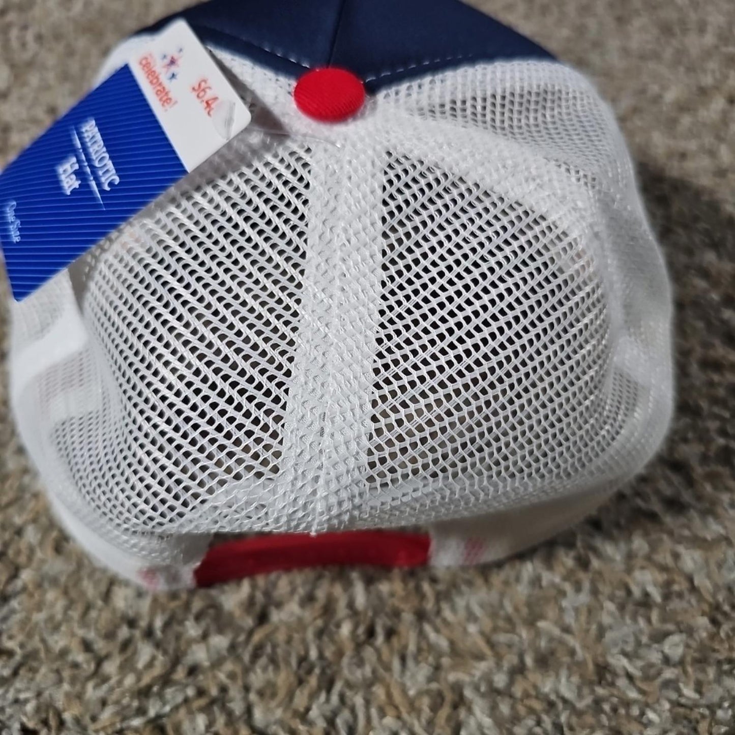 Patriotic 1776 4th Of July Hat Adult SnapBack Trucker Mesh