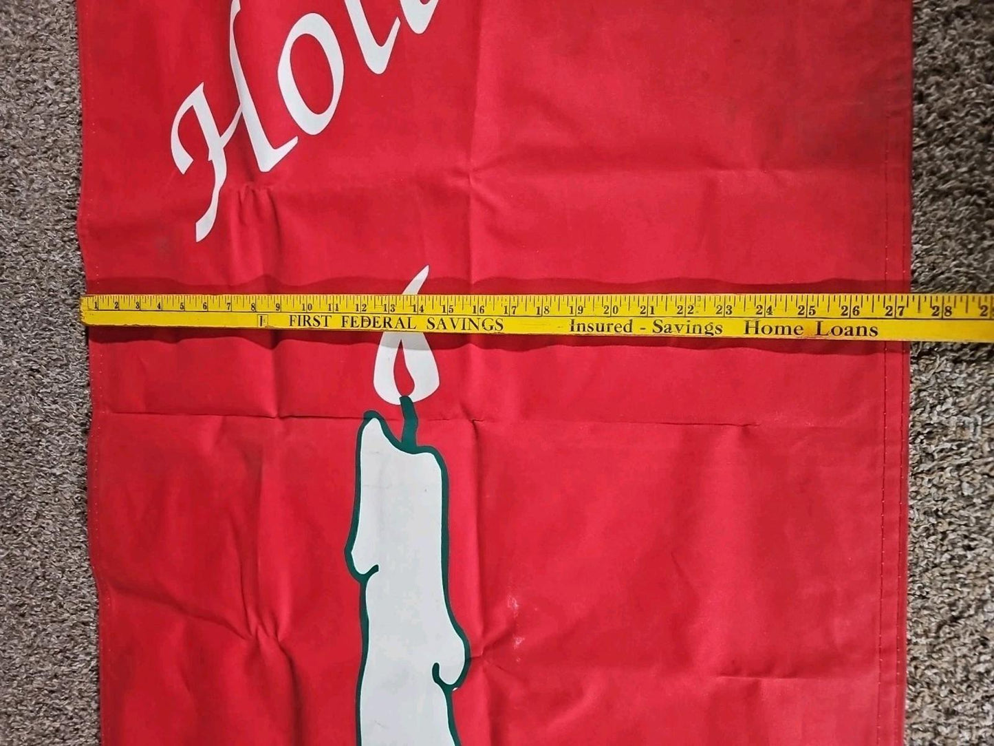 Approx 72" Happy Holidays City Street Banner