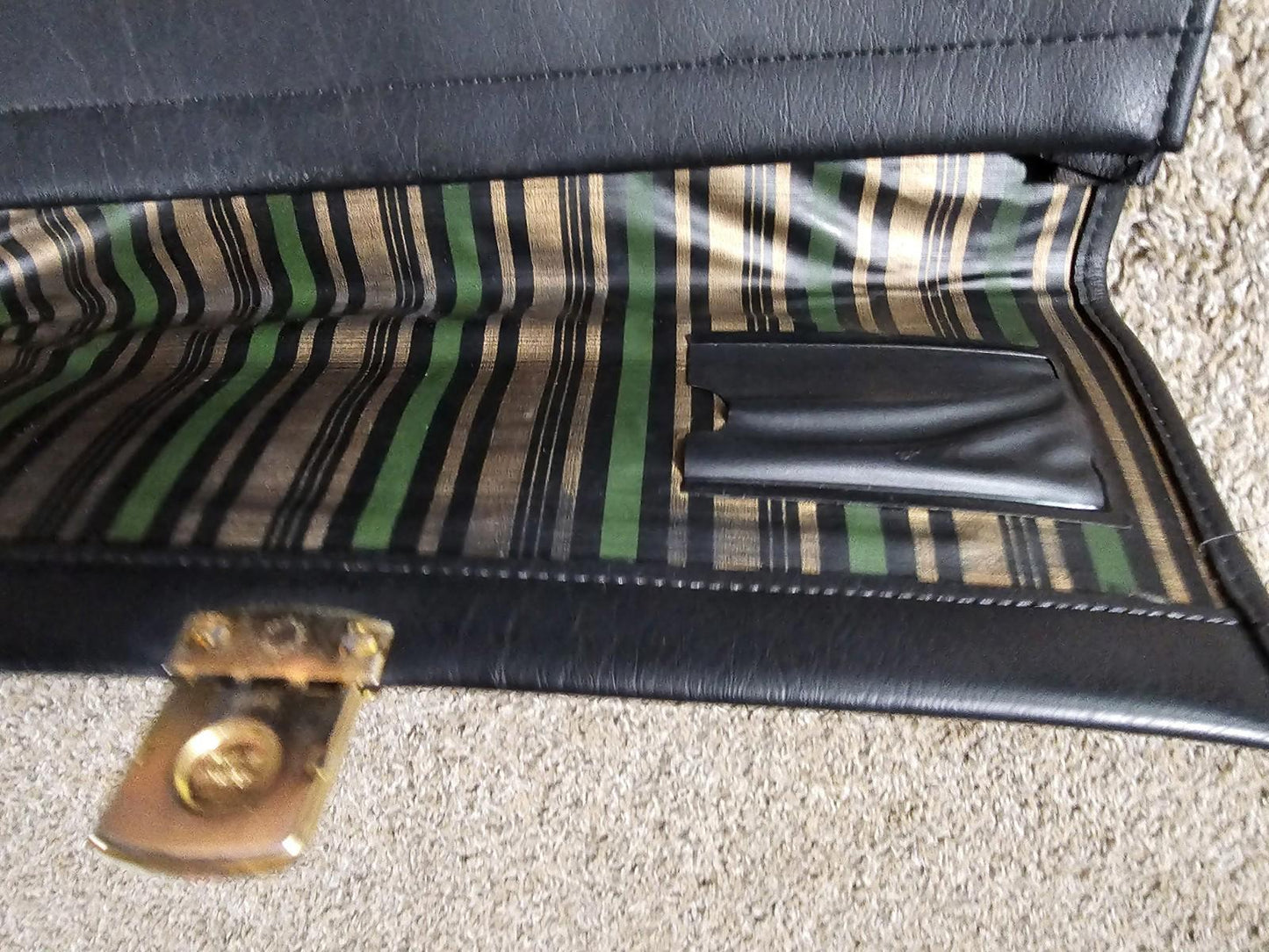 Mallette leather brief portfolio folder Made In France