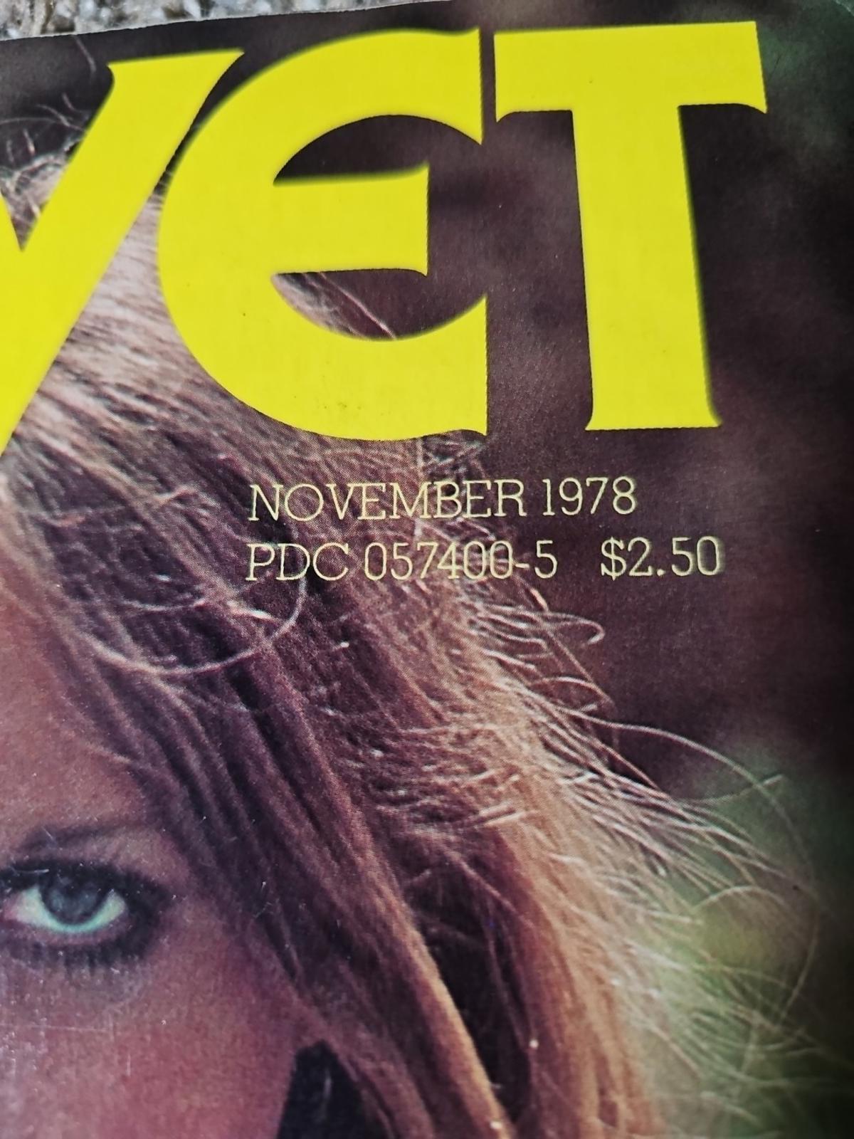 velvet Mens magazine november 1978 Special Erotic Issue