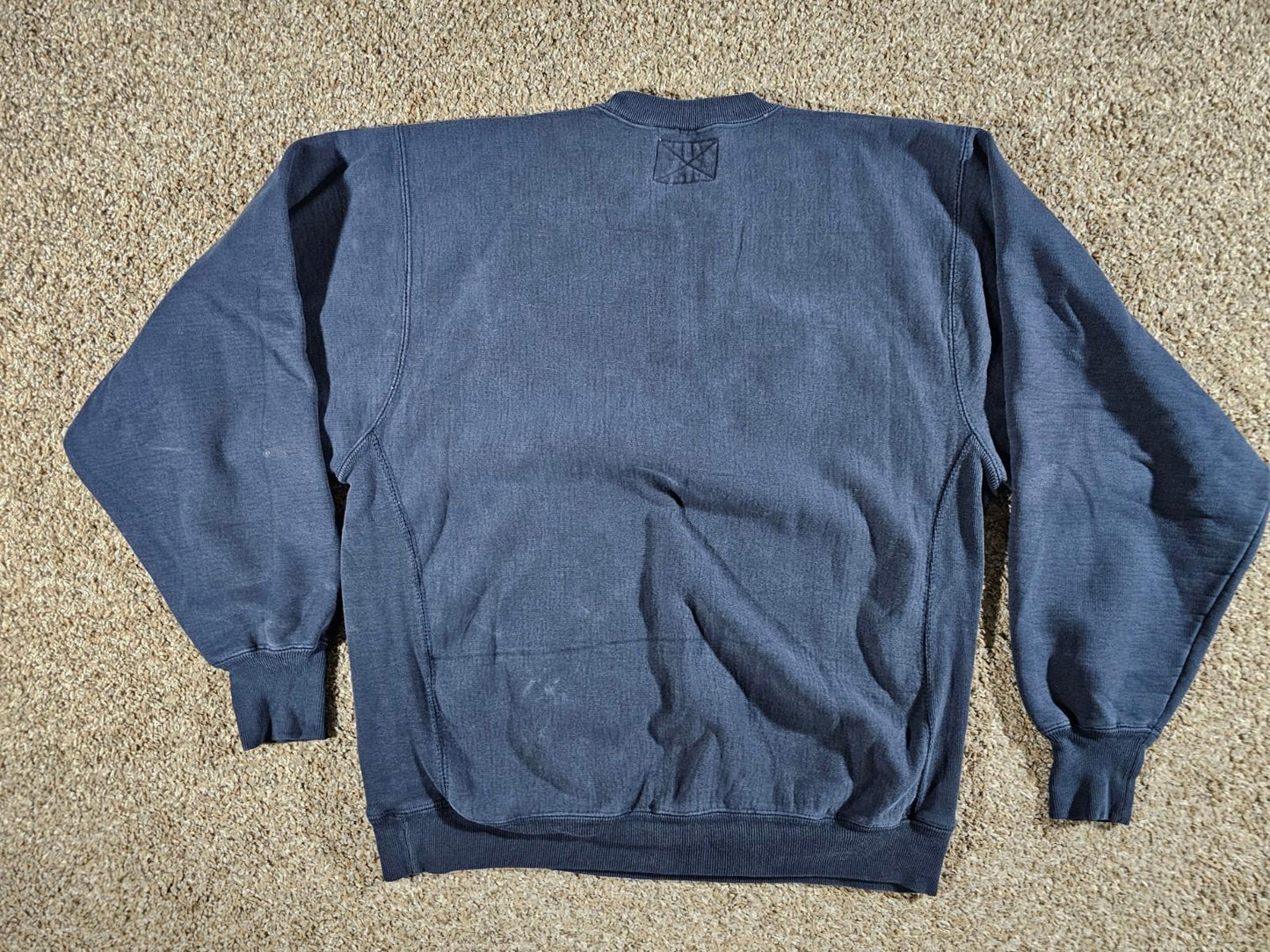 Vintage Steve & Barrys NOTRE DAME Sweater Blue Large