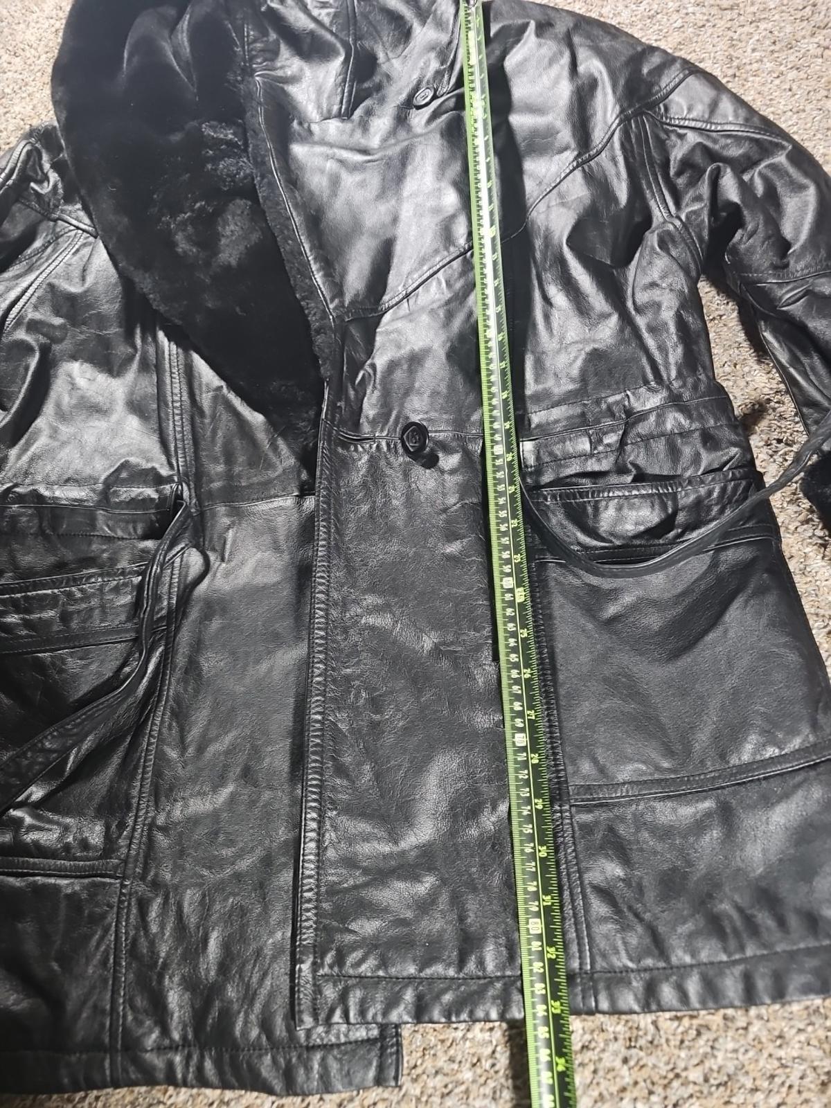 donna pelle black leather Hooded Belted jacket