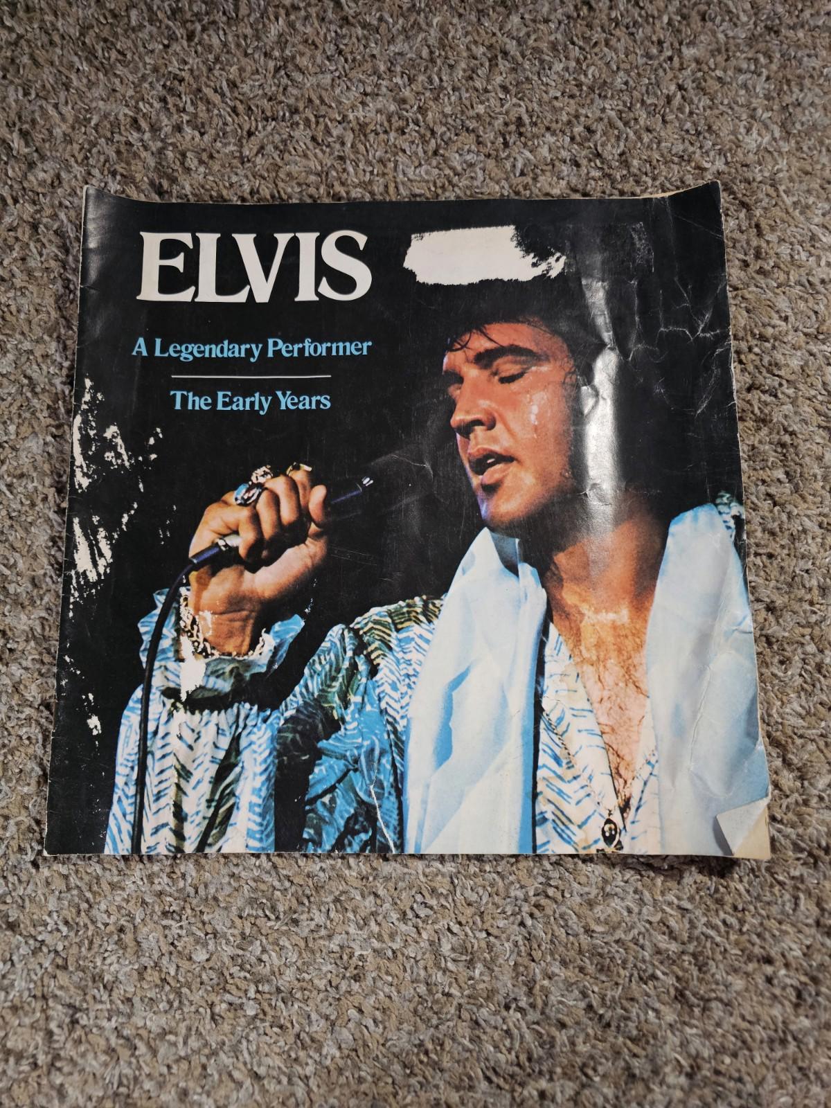 ELVIS PRESLEY ELVIS A LEGENDARY PERFORMER Booklet
