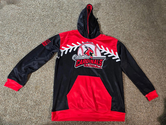 Columbus Cardinals Baseball Hoodie XL