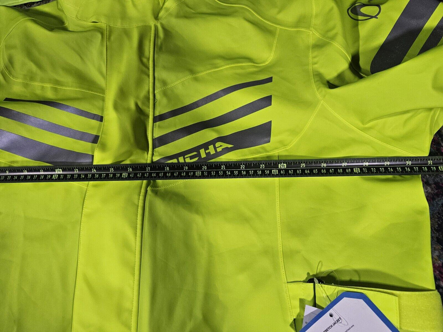 Richa Rain stretch jacket Hi Vis Riding Motorcycle 6XL NWT