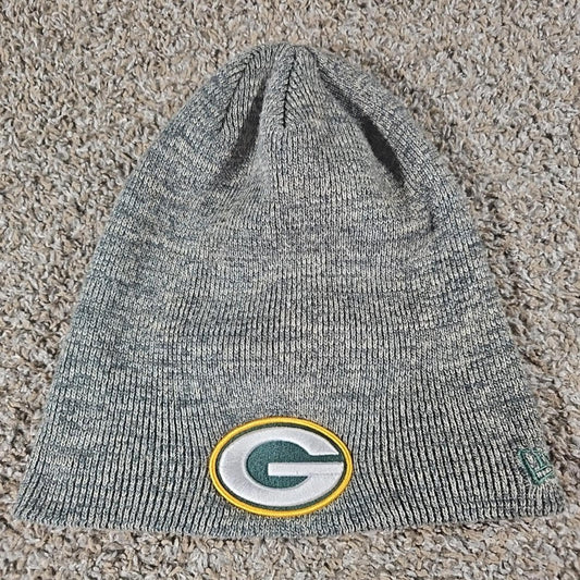 New Era Green Bay Packers Thick Winter Beanie Hat 100% Acrylic