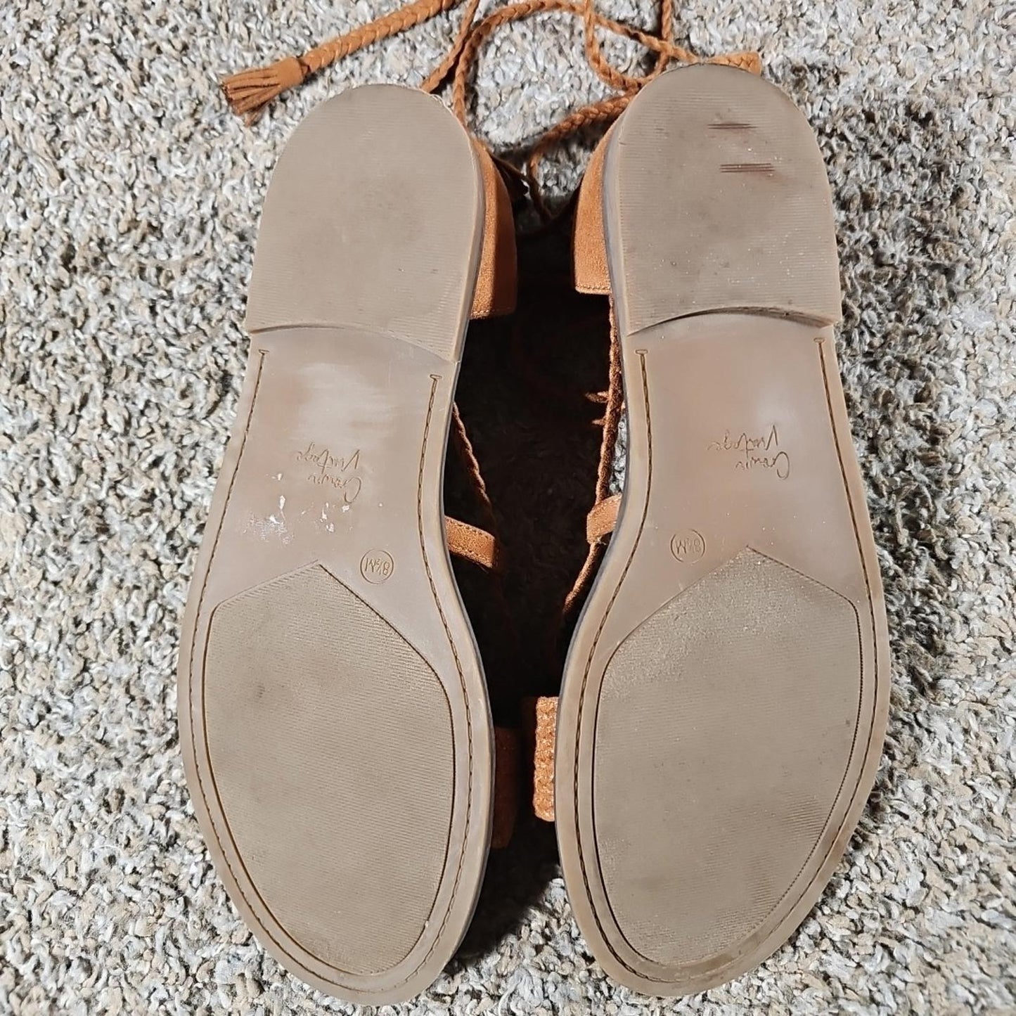 Crown Vintage Preslen 8.5US 39 Gladiator Rope Strap Sandals
