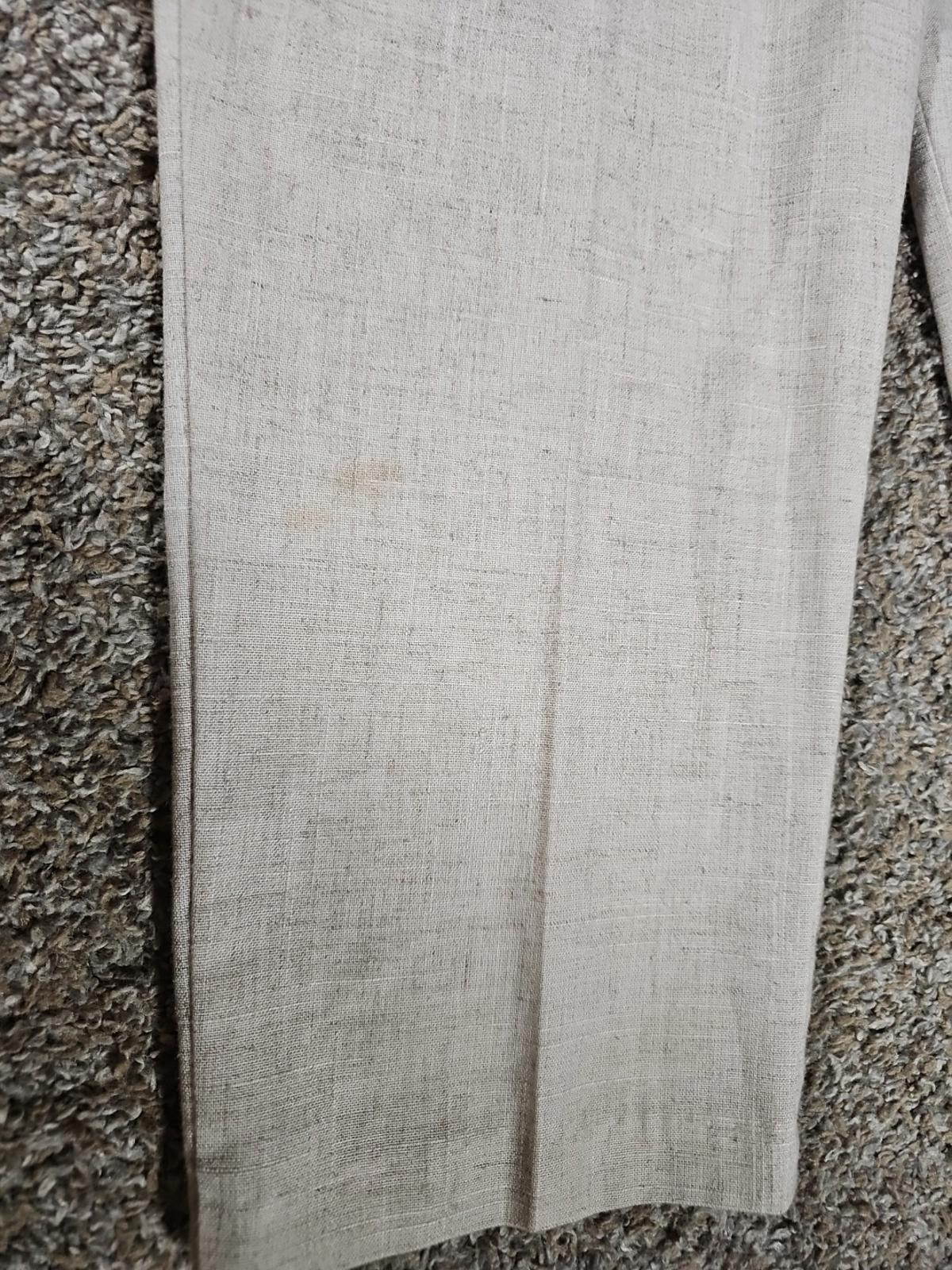 Briggs New York Linen Beige Pants 10S