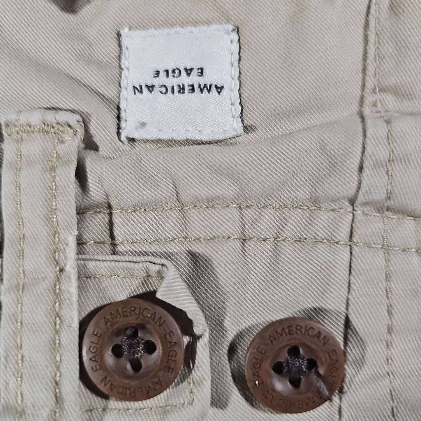 American Eagle Flex Cargo Shorts Sz 28
