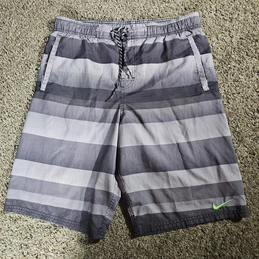 Nike Hybrid Board Swim Shorts Small Gray