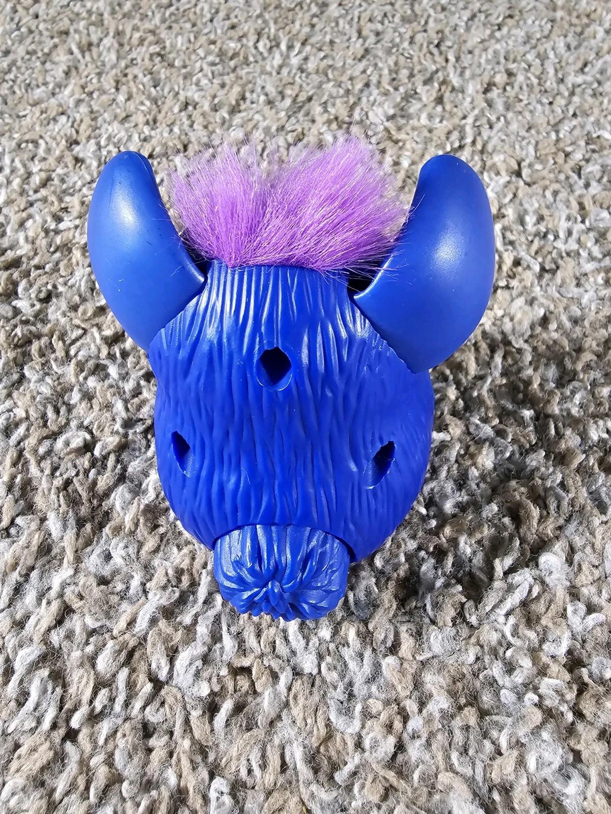 1998 McDonald's blue FURBY purple hair