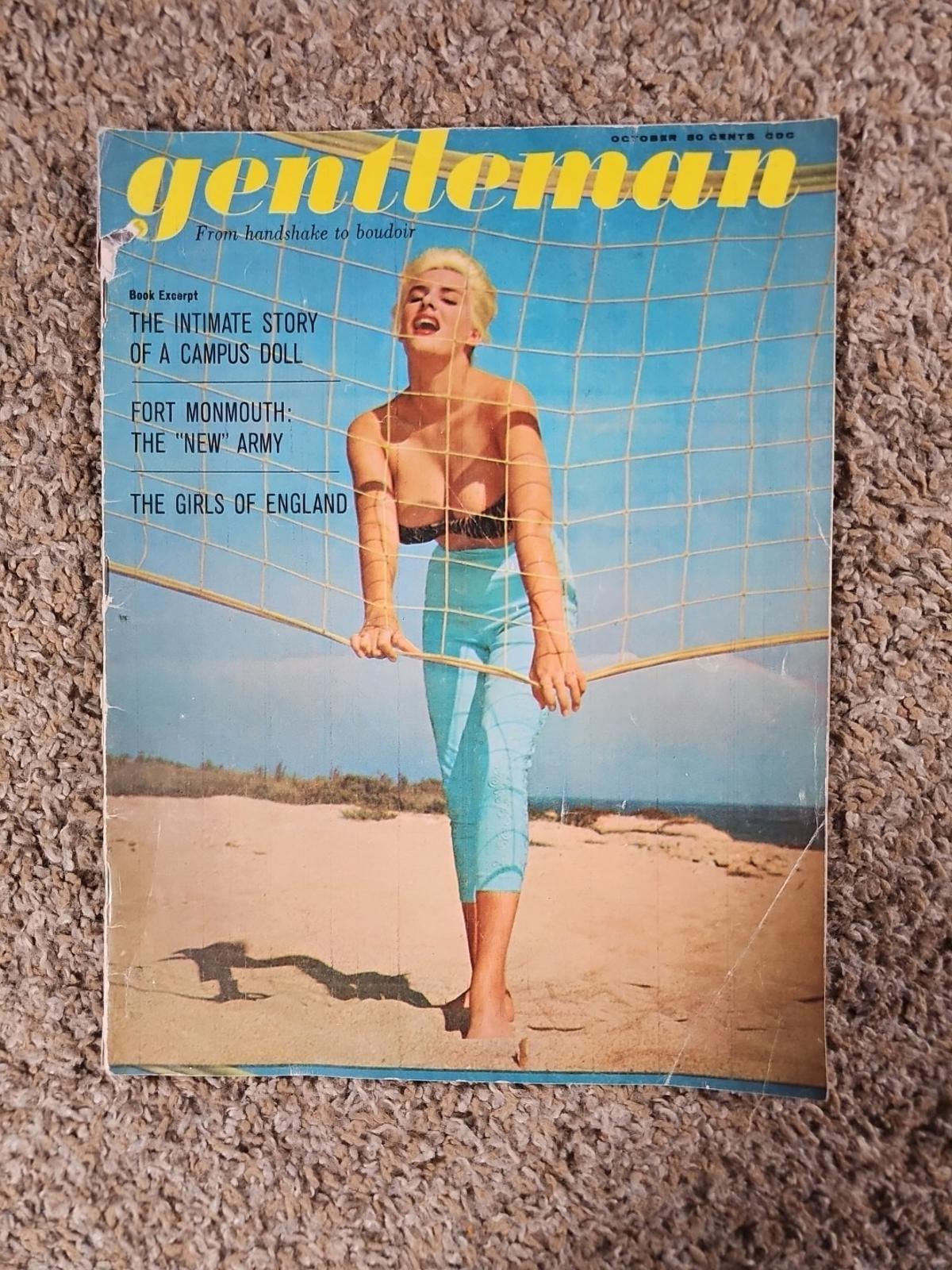 Gentleman October 1961 Magazine June Wilkinson Covergirl
