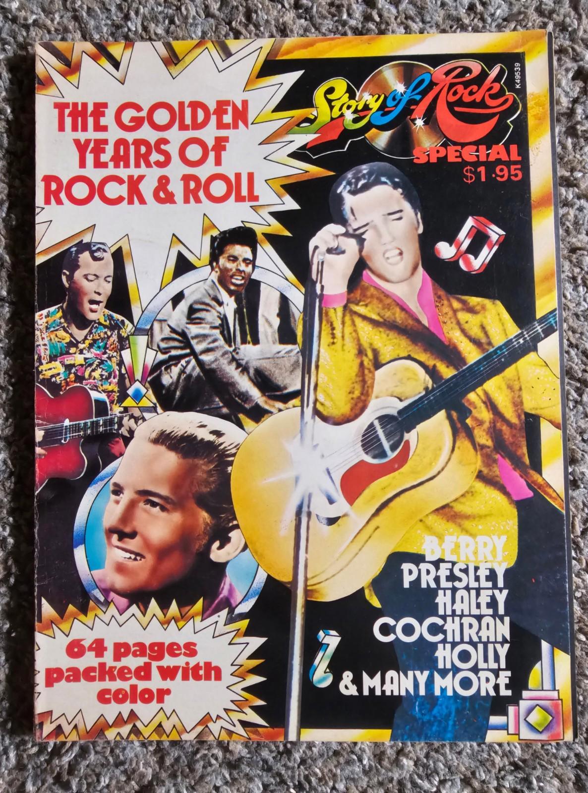 GOLDEN YEARS OF ROCK & ROLL - 64 PAGE MAGAZINE - 1974