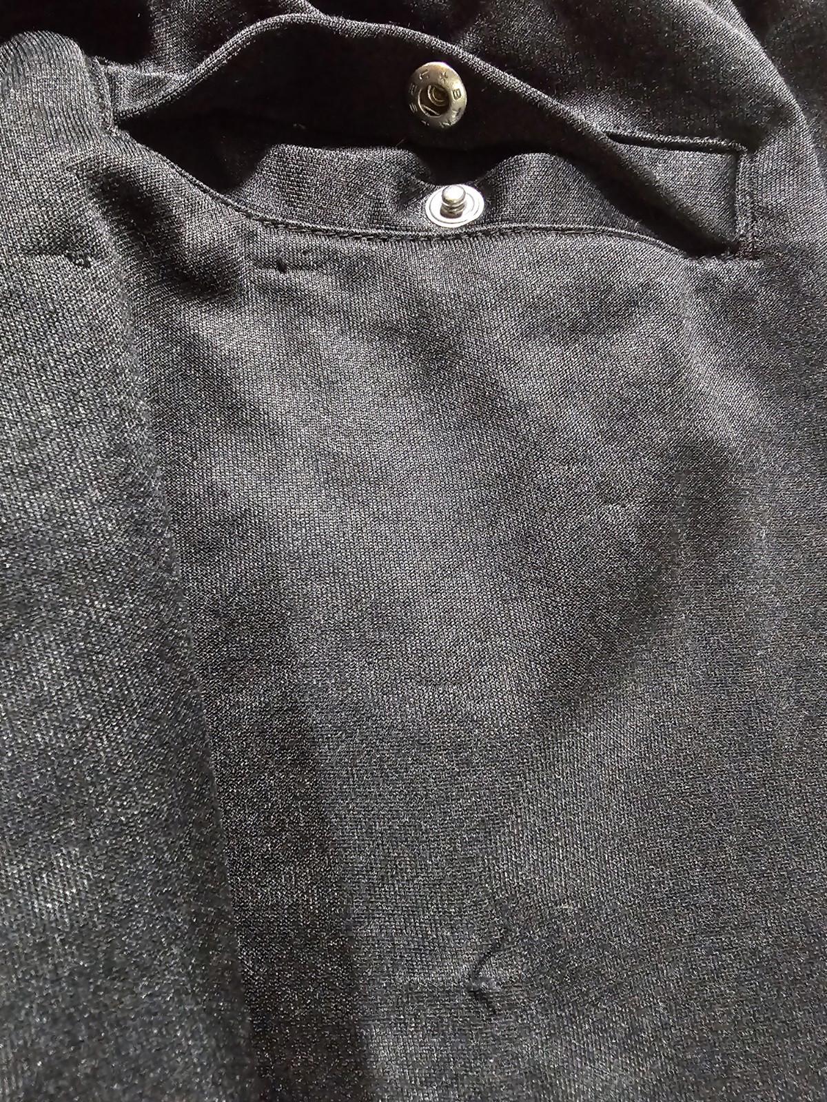 Nike Large athletic pants sewn in creases zippered pockets