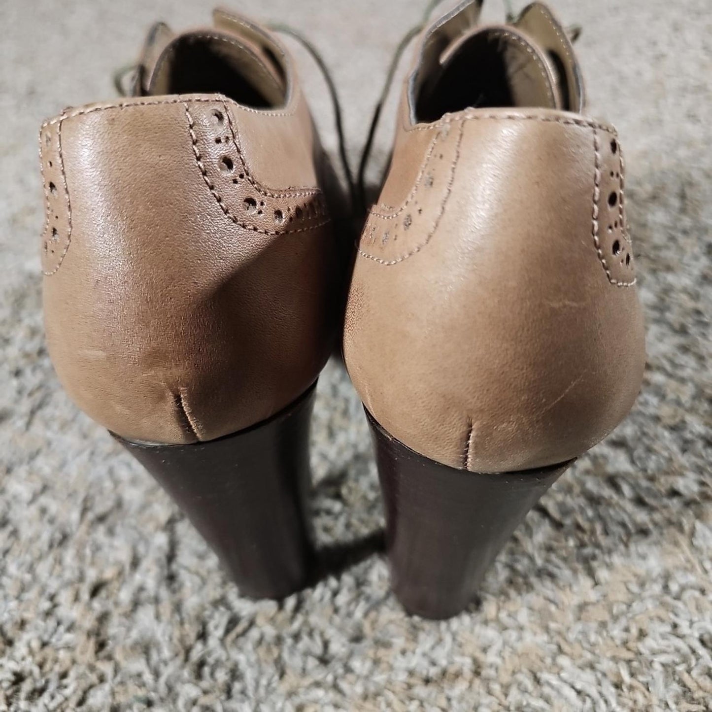 Franco Sarto 11M Wingtip Heel Dress Shoes