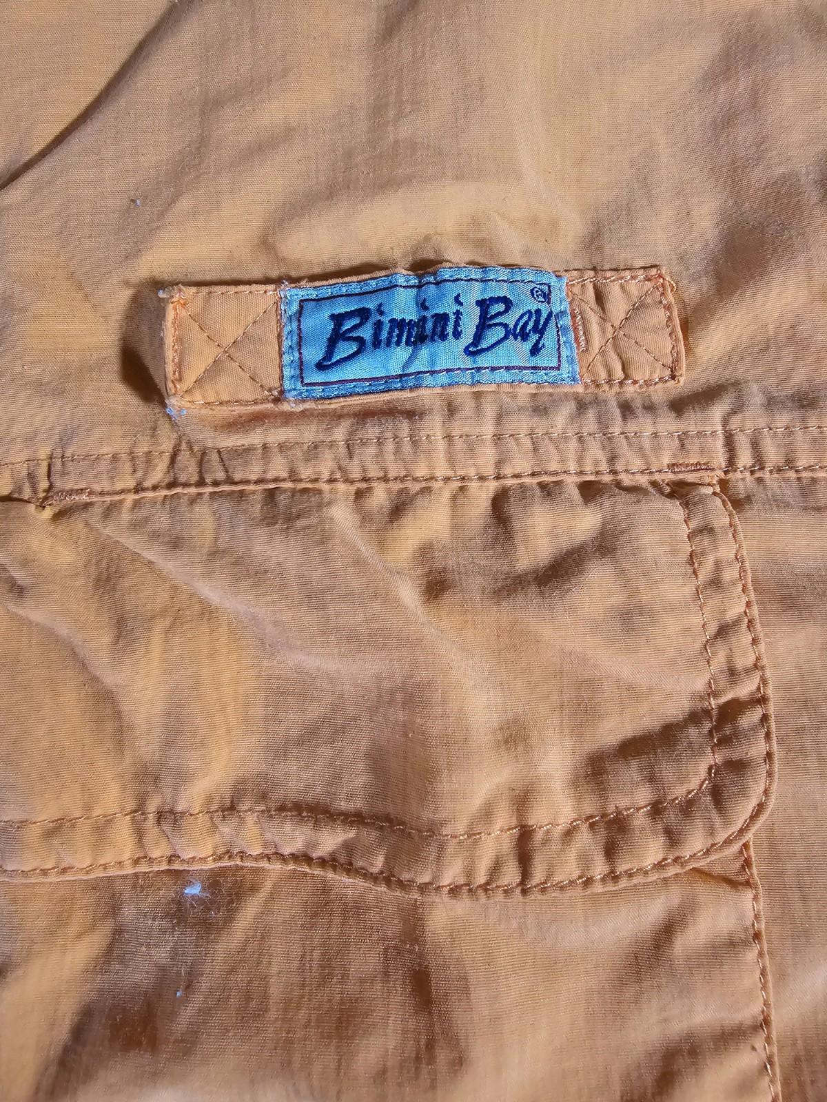 Bimini Bay Outfitters XL Orange Short Sleeve Fishing Shirt