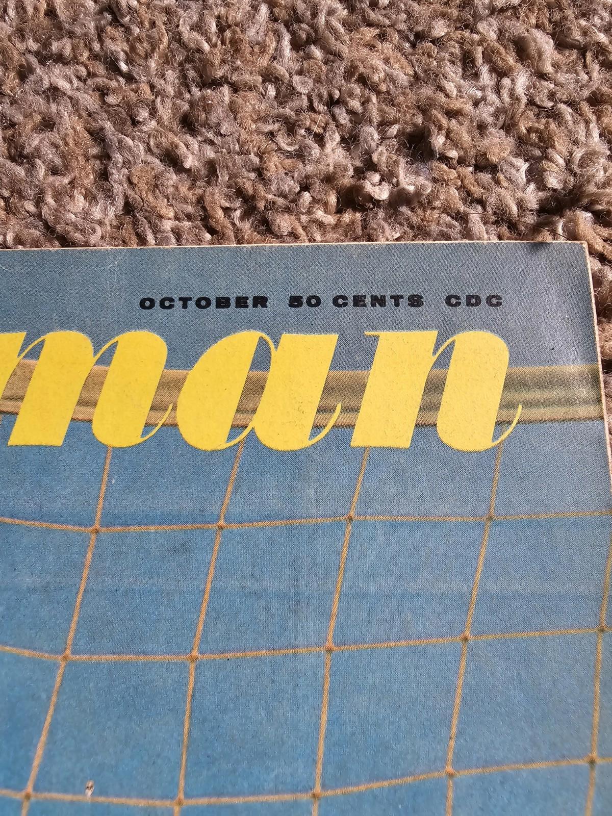 Gentleman October 1961 Magazine June Wilkinson Covergirl
