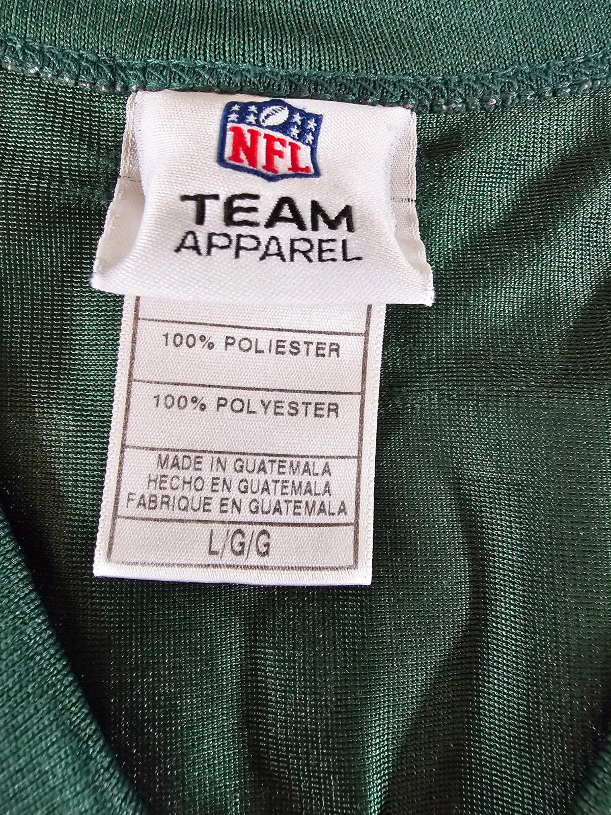 Green Bay Packers Aaron Rodgers NFL Team Apparel Green Jersey Sz Large