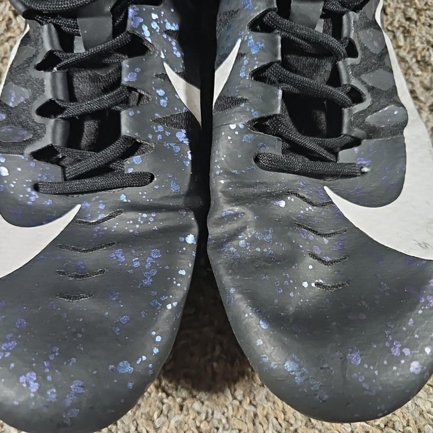 Nike Zoom Rival S Black Indigo Men's Sz 11 Cleats 907564-003