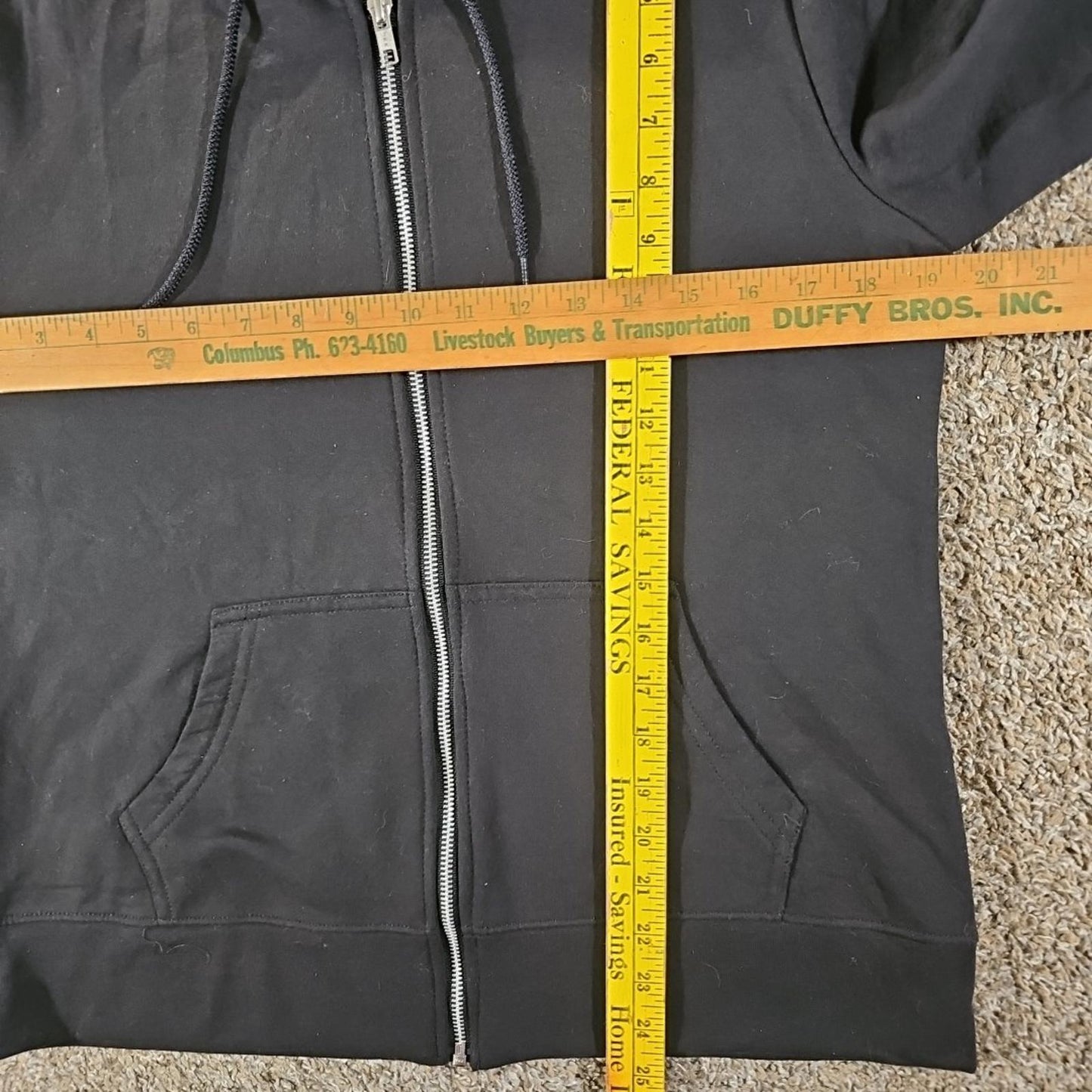 Black Fullzip M Hoodie