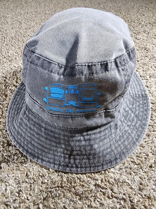 Canal de Panama bucket hat Gray Large