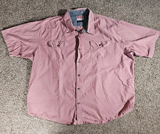 Wrangler Comfort Flex 3XL Button Up Shirt