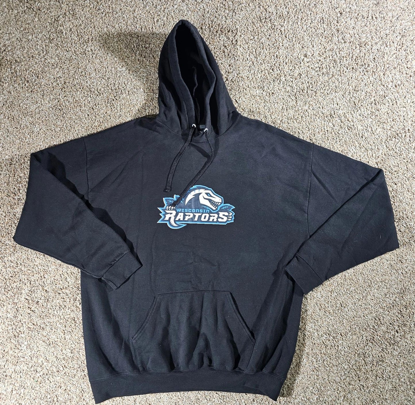 Athletic Works Wisconsin Raptors 2xl hoodie black