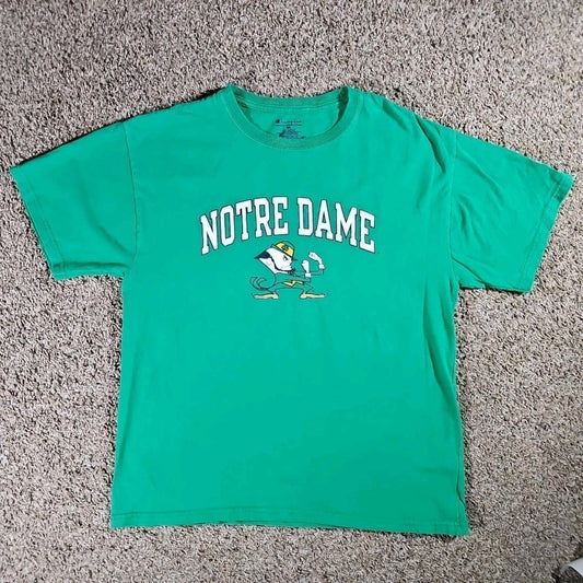 Champion Green Notre Dame Fighting Irish T-shirt Medium