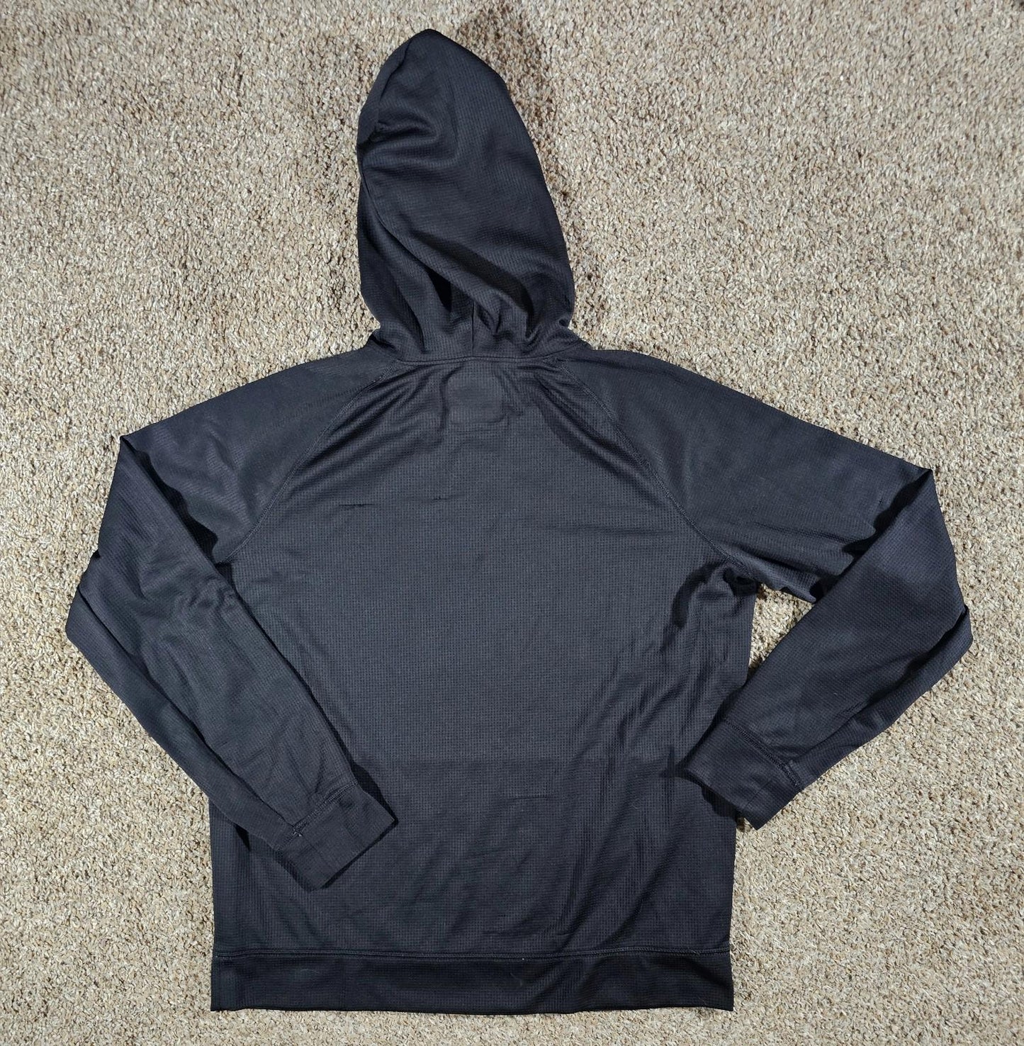 American Eagle FLEX Running Hoodie Large Black Long Sleeve