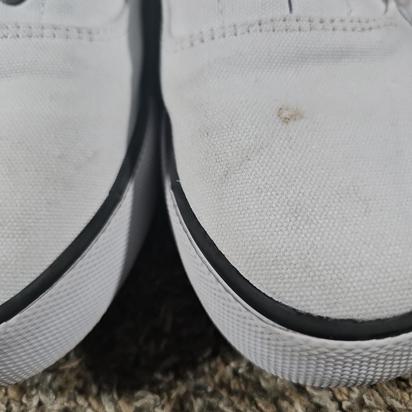 Goodfellow Casual Docksider Boat Shoes White Sz 7