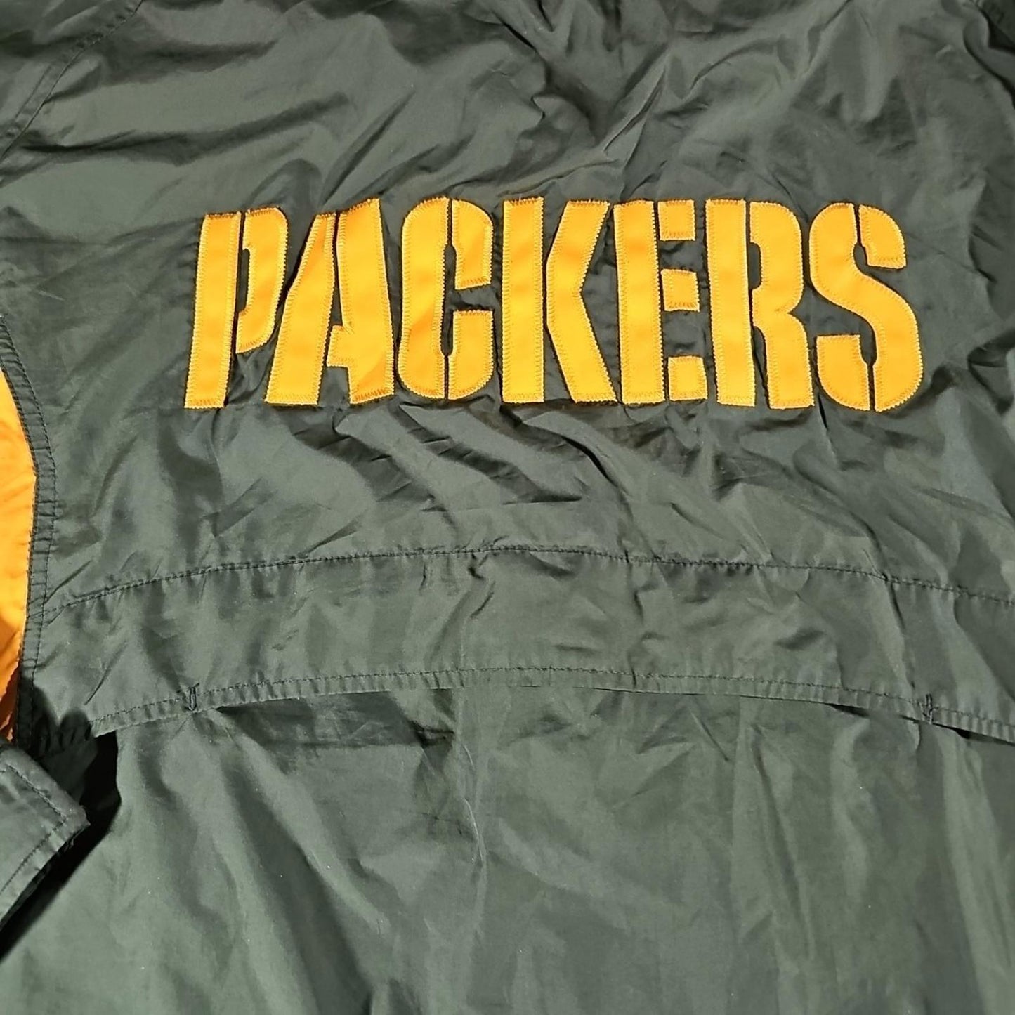 Green Bay Packers Reebok Team Apparel Fullzip XL Windbreaker