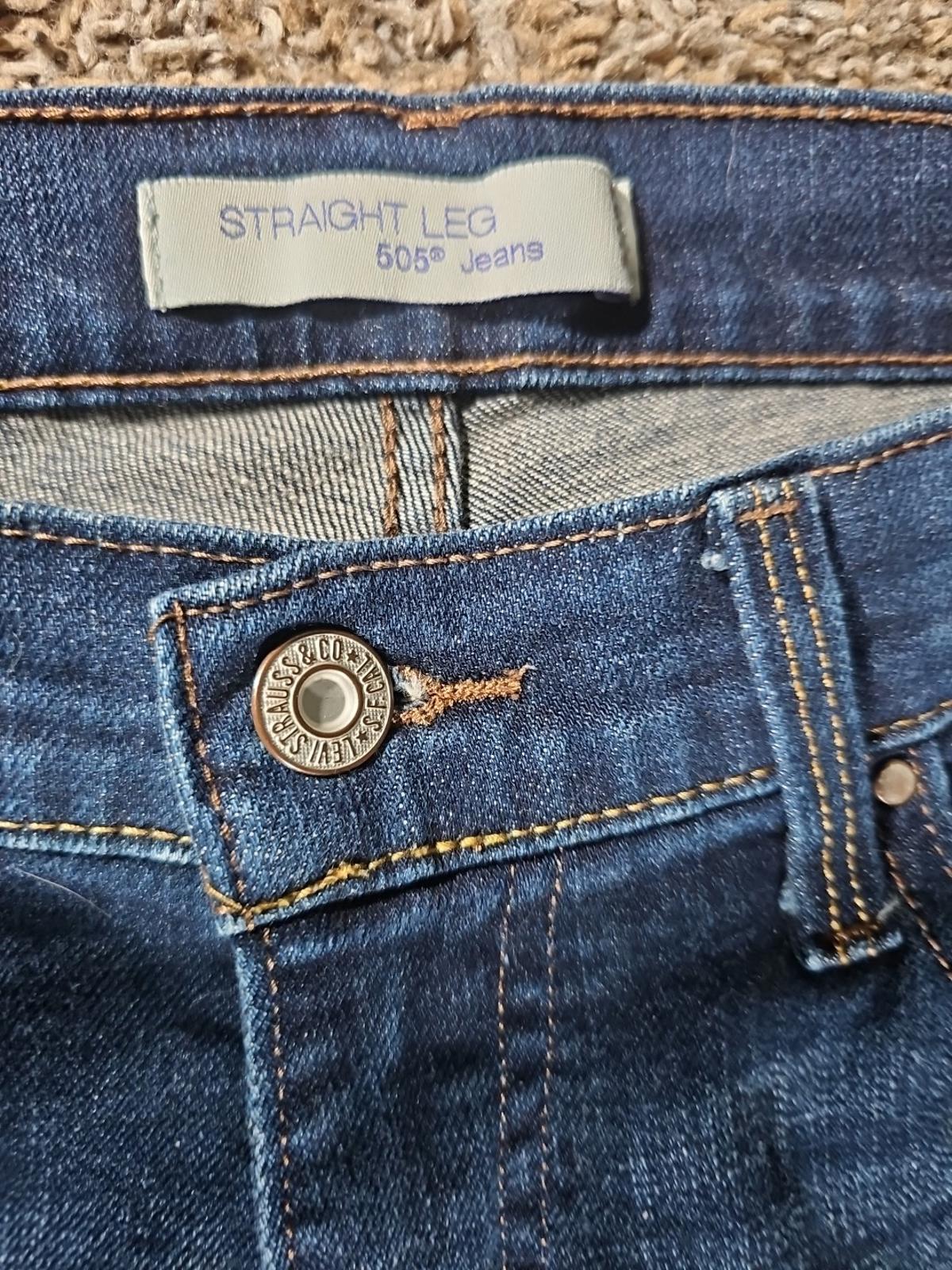 Levis 505 Straight Leg 10M Jeans