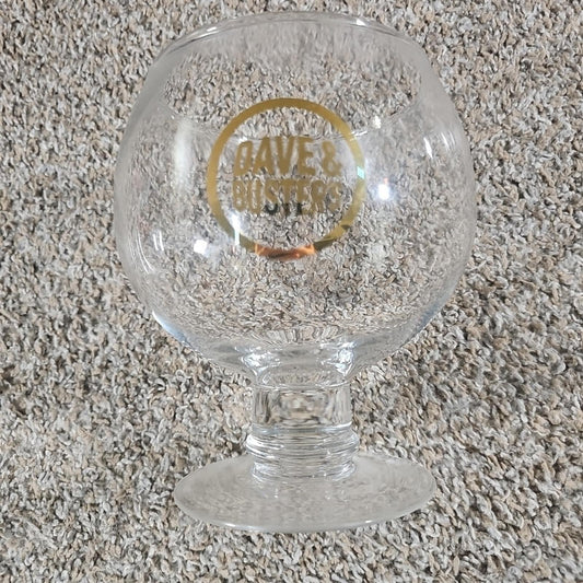 dave & busters large snifter bowl glass