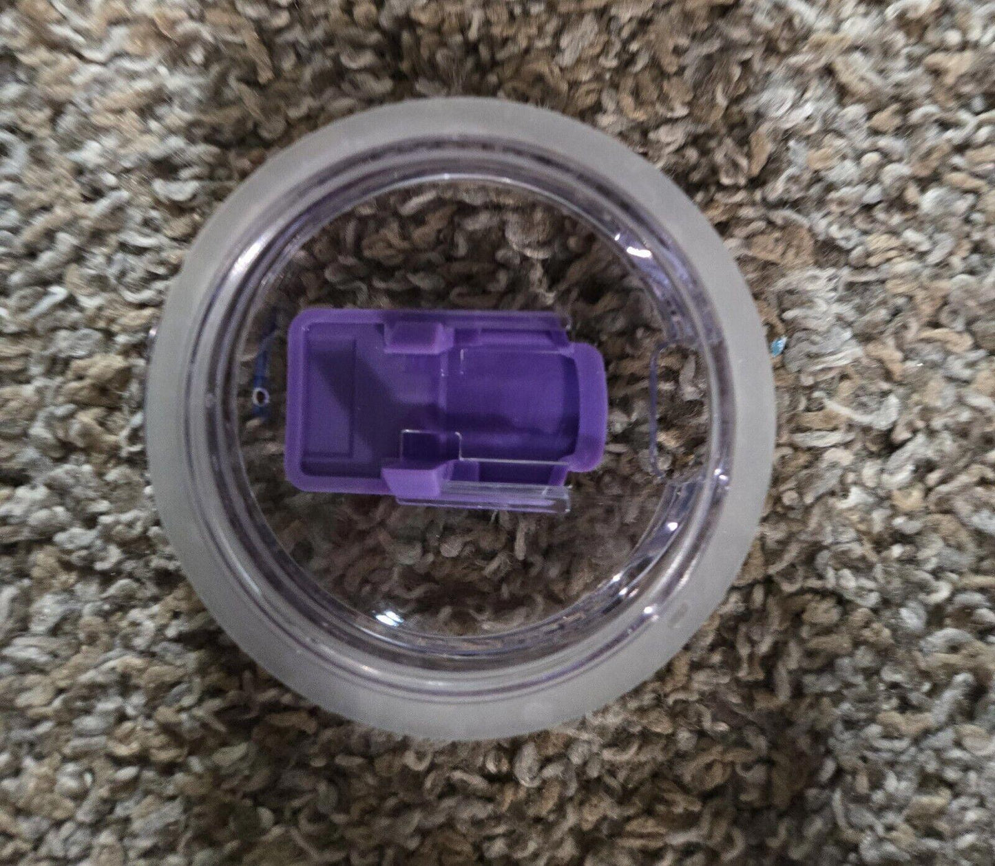 White And Purple Sugarlands Shine Travel Coffee Mug