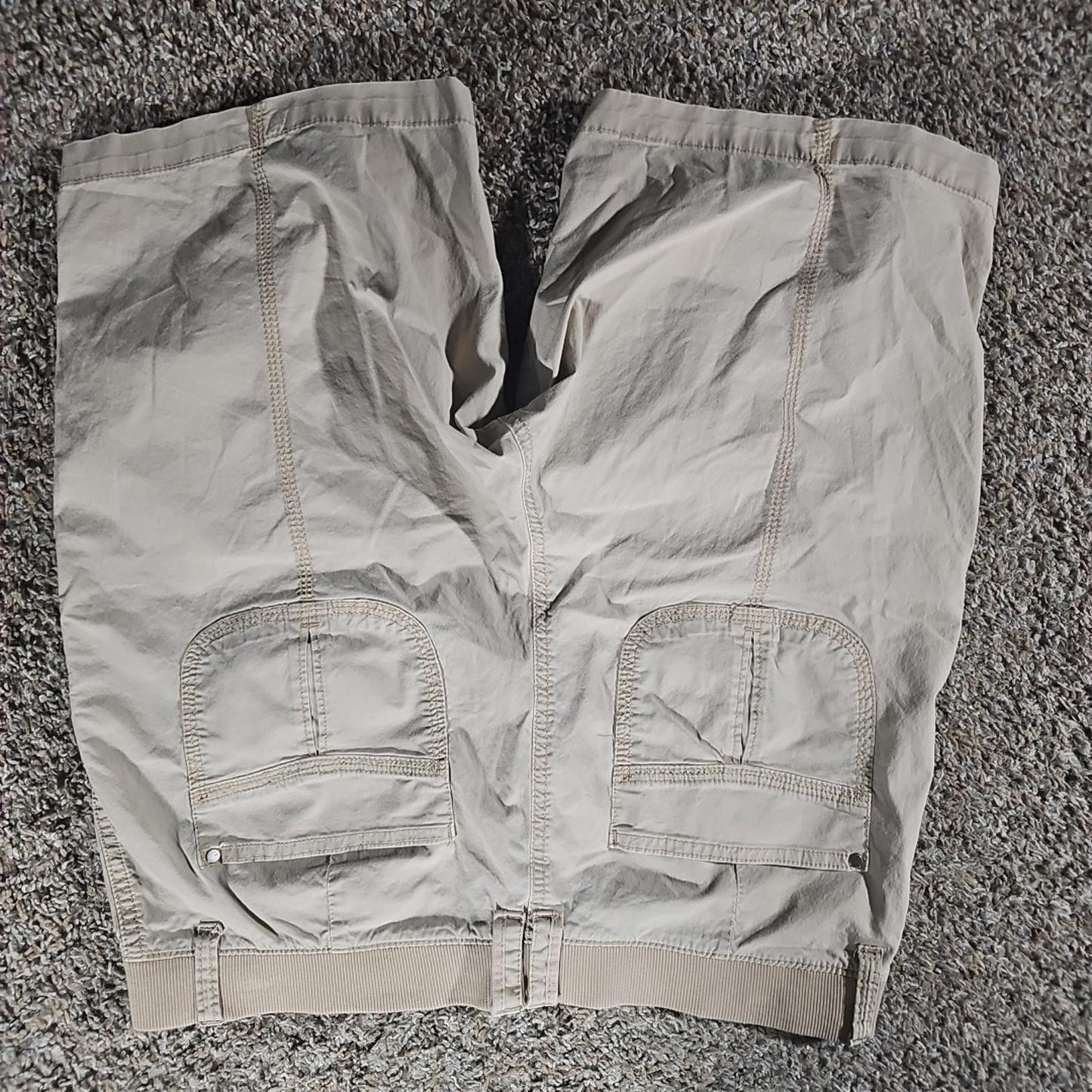 Lee Relaxed Fit 12 Medium Beige Shorts