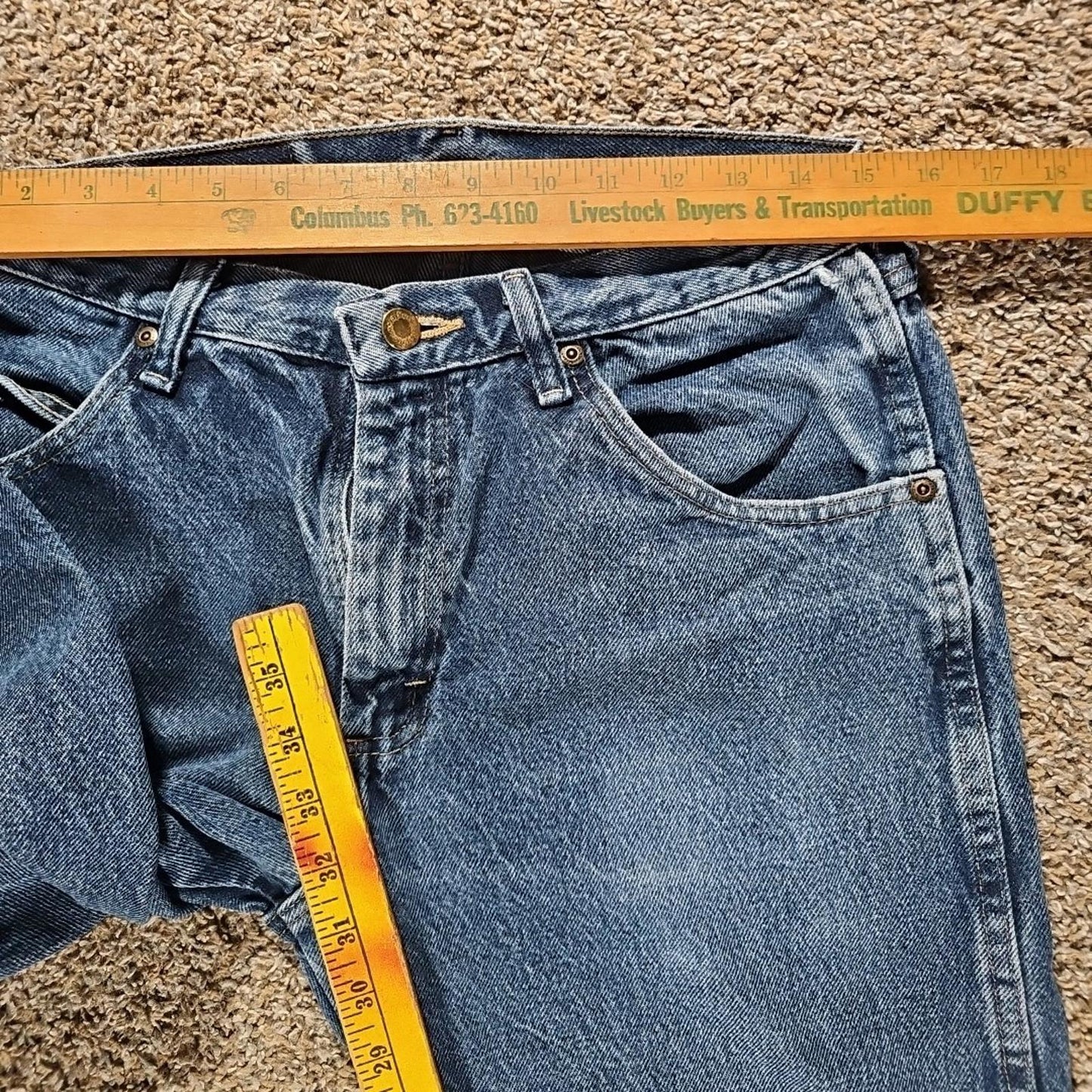 Wrangler 32x32 Straight Leg Jeans