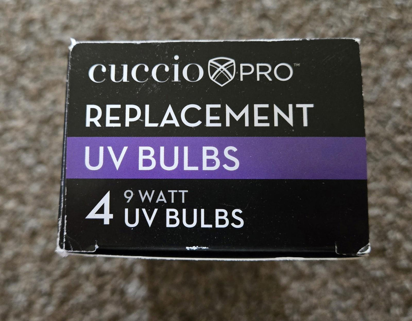 Cuccio Pro Replacement UV Bulbs 4 Pack