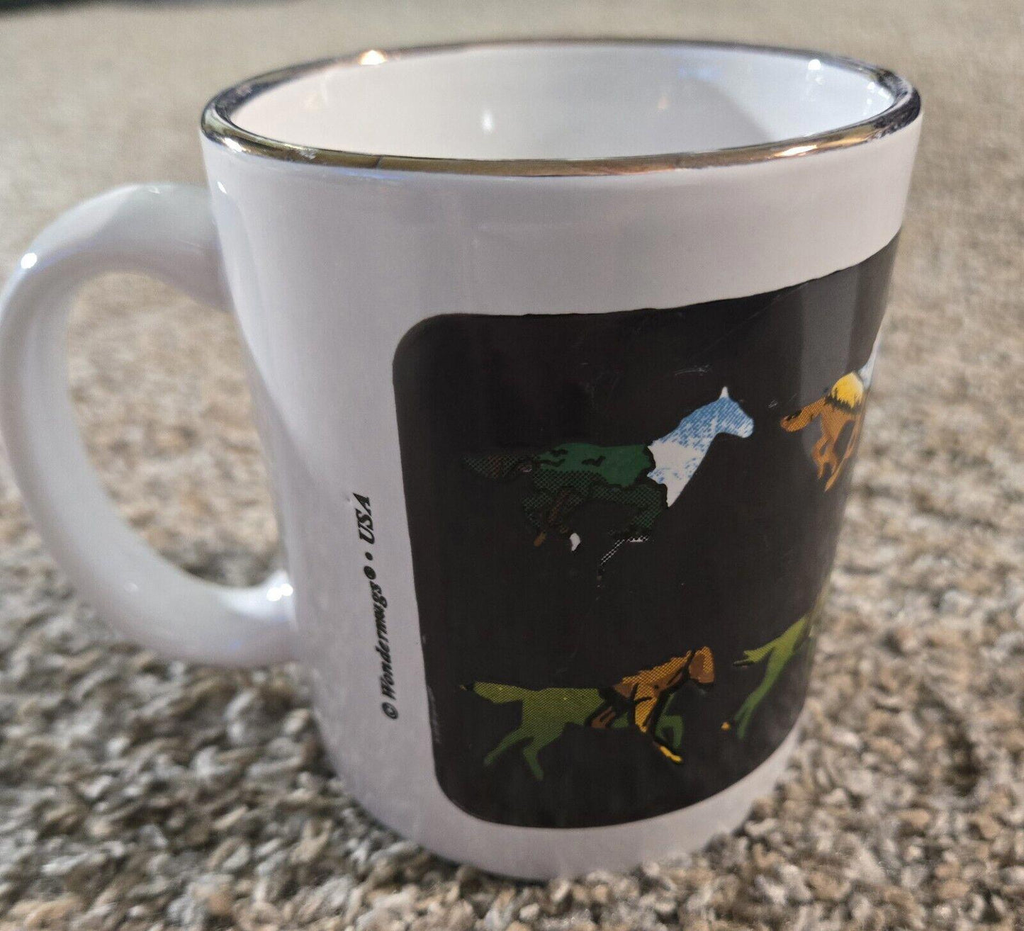 Wondermugs Heat Activated Changing Horse Coffee Mug