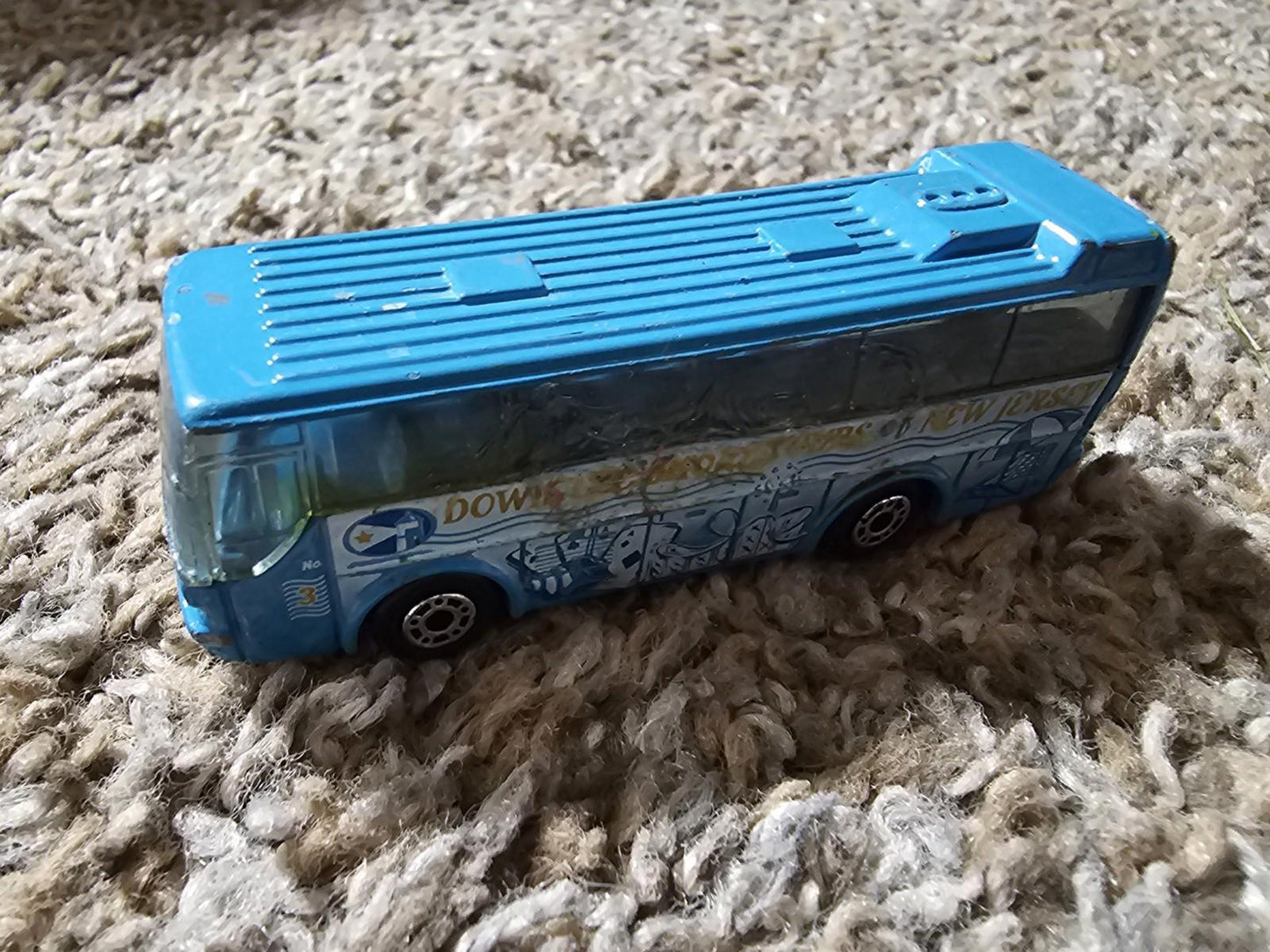 1986 Mattel Matchbox Cars Ikarus Coach Bus