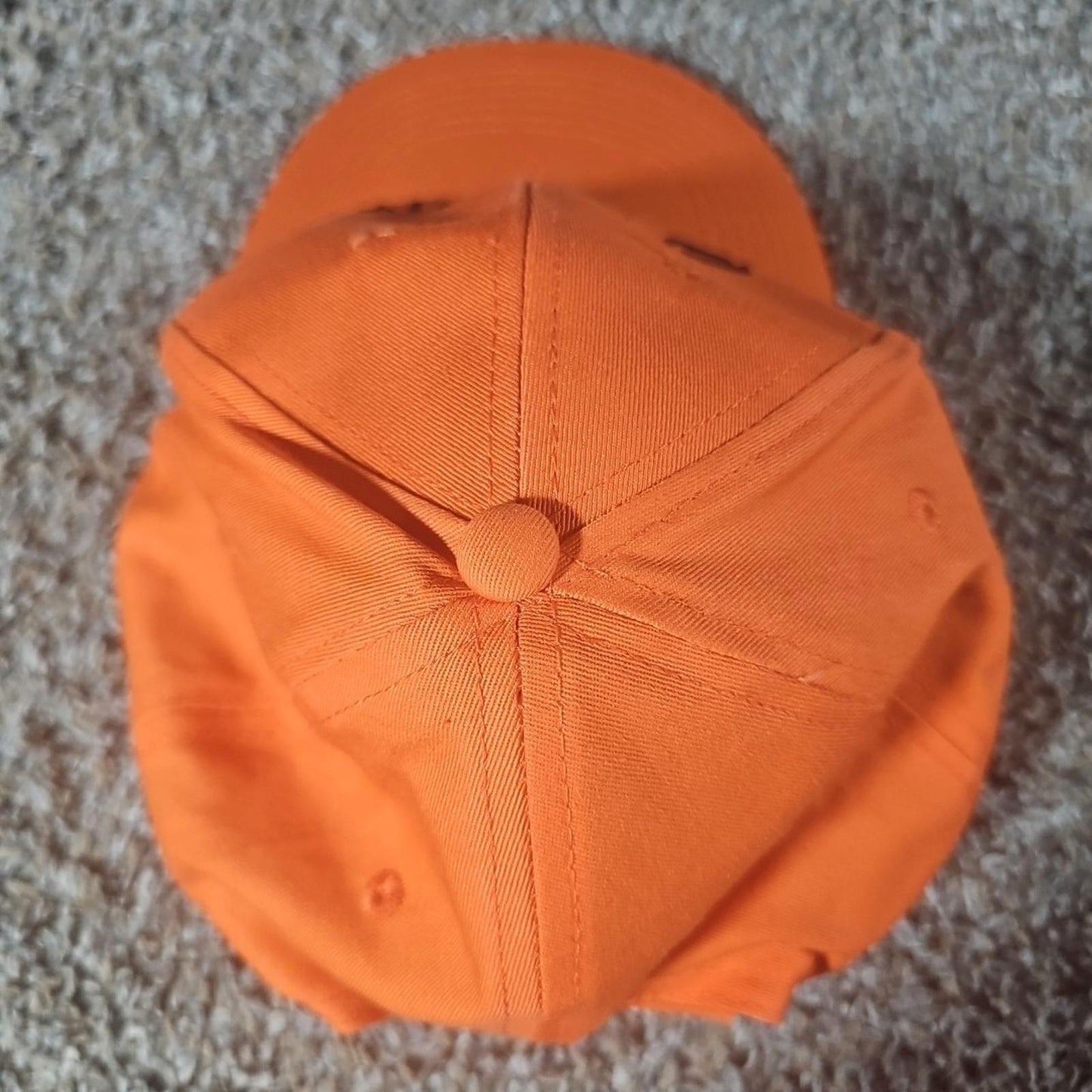 Infinity Orange Adjustable Cap Hat