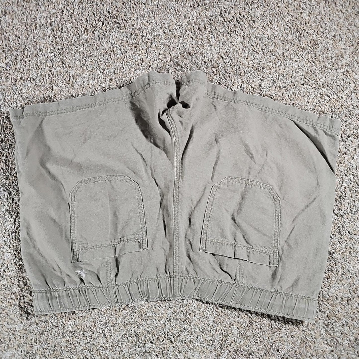 Eddie Bauer L Green Drawstring Shorts