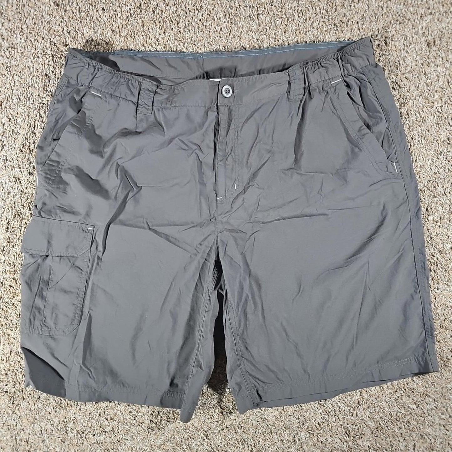 Columbia XXL Omnishade Gray Shorts