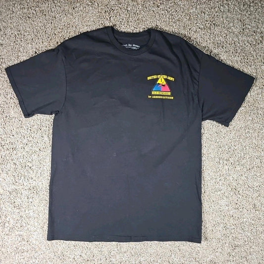 United States Army Old Ironsides 1st Armored Division L Tee