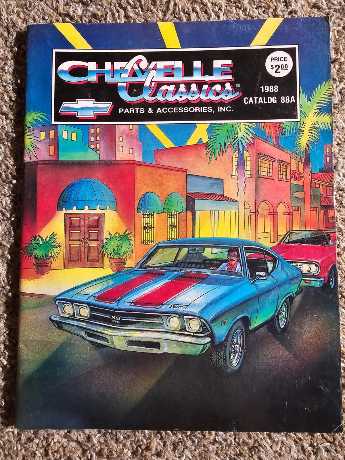 Chevelle Classics 1988 Parts Catalogue