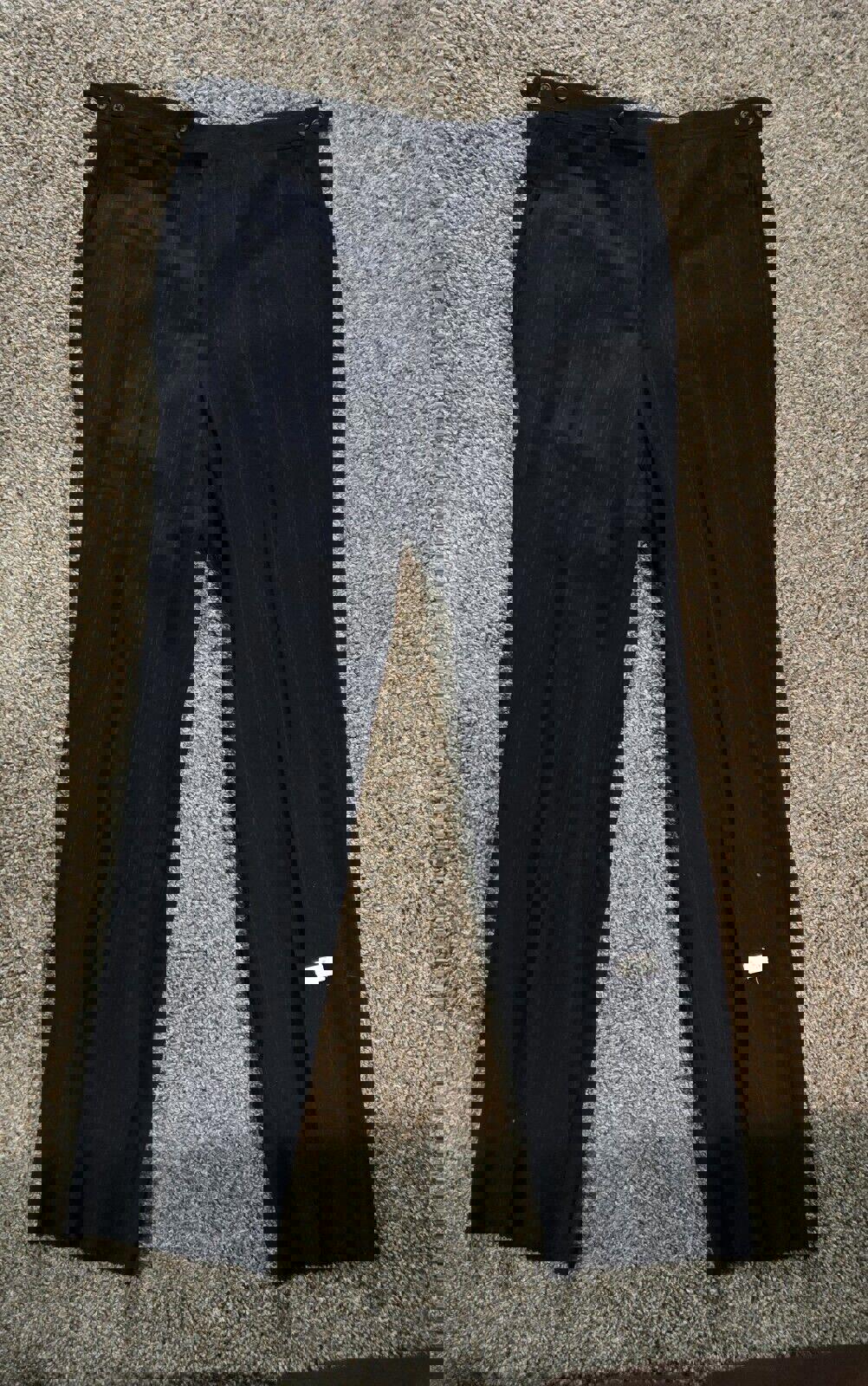 Vtg Daks London New York Untailored Raw Hems 46R Suit Set