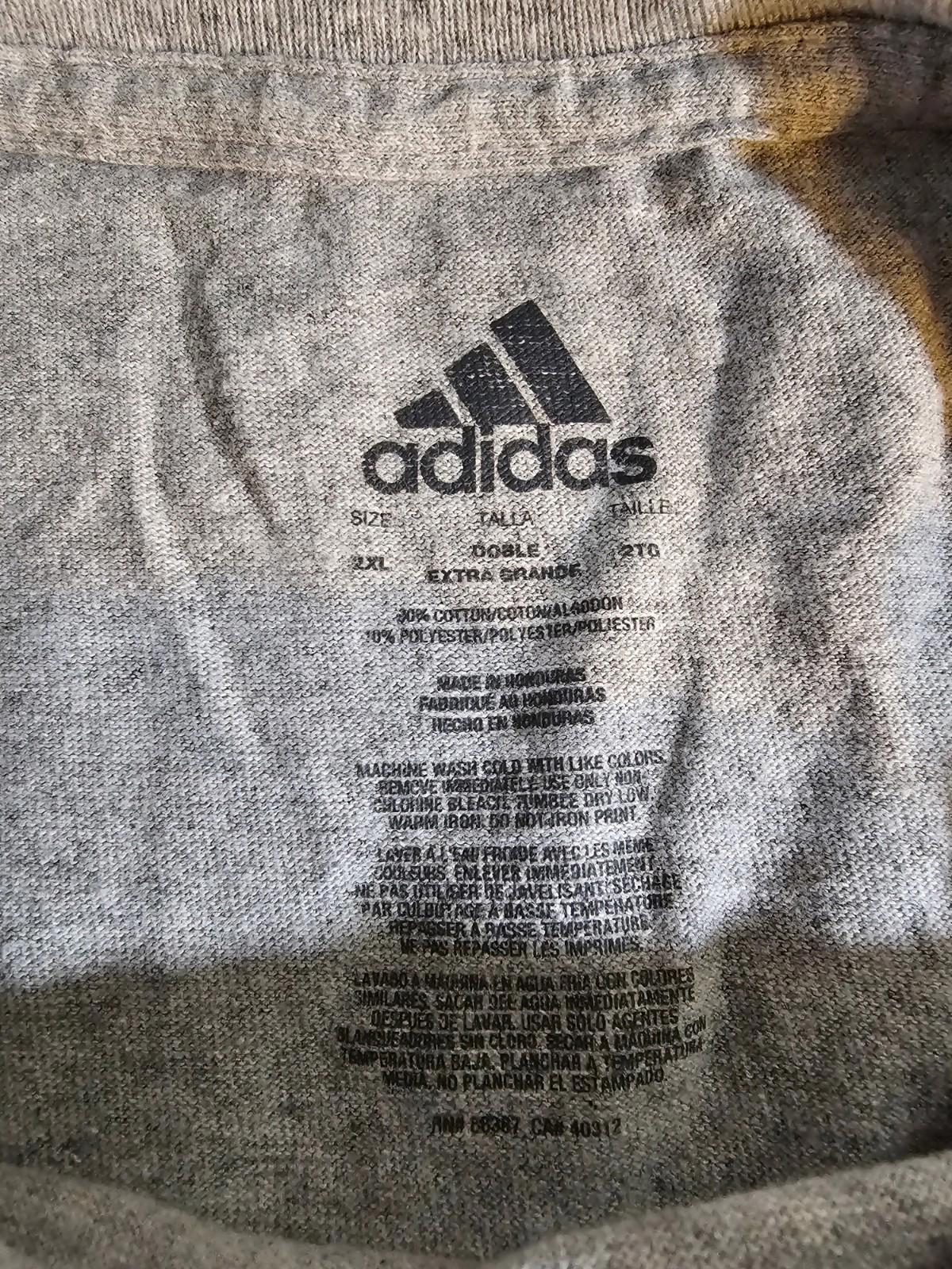 Adidas Miami University 1809 Love & Honor Tshirt 2XL